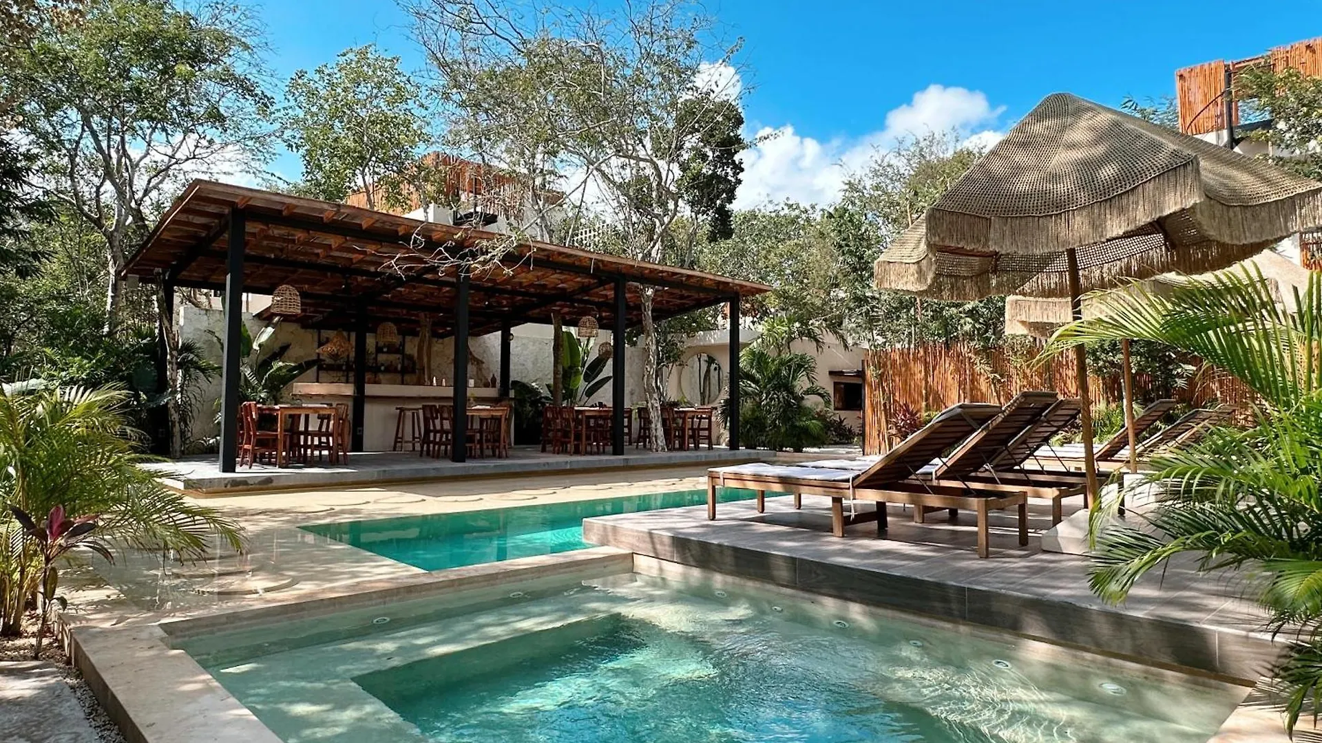 2 Private Pools & Bbq Apartment Tulum